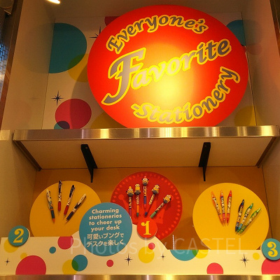 「ユニバーサル・スタジオ・スーベニア」店内/人気のボールペン＆シャーペンランキング（2018年）