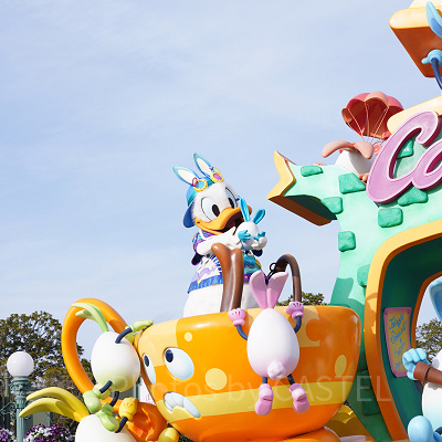 うさたま大脱走！のフロート⑤ドナルド・プルート