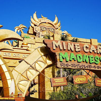 USJアトラクションのカメラ