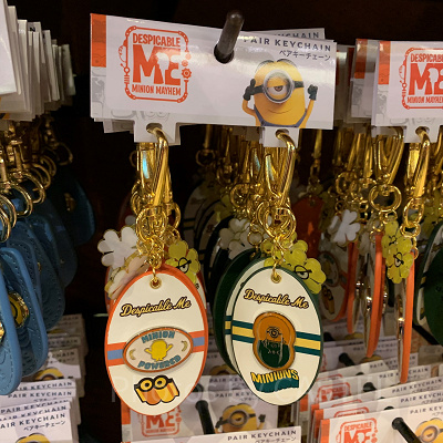 USJグッズ/ミニオンペアキーチェーン