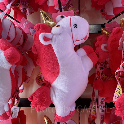 USJグッズ/ユニコーンのフラッフィ/チケットホルダー