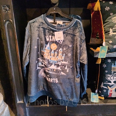 USJハリーポッター2024-2025冬グッズ：ルームウェアセット