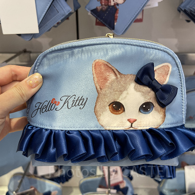 USJハローキティ/リアル猫ポーチ