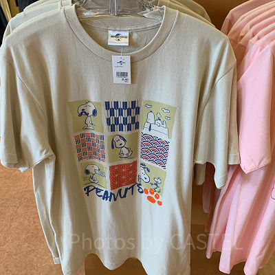 USJピーナッツグッズ/スヌーピー和柄Tシャツ| キャステル