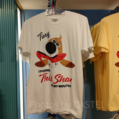 USJペット2グッズ：大人用Tシャツ/ホワイト