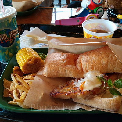 USJのポークサンドプレート