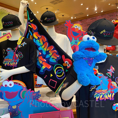 USJのセサミストリート装飾