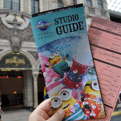 USJのスタジオガイド（2019年）