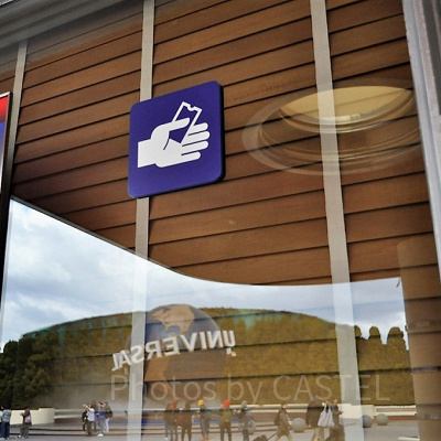 USJのチケットブース