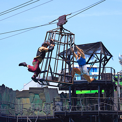 USJ「ウォーターワールド」：マリナーとエノーラ