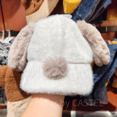 USJ冬グッズ：スヌーピーの耳付きキャップ