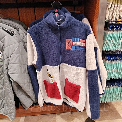 USJ冬グッズ：セサミストリートのハイネックボアジャケット