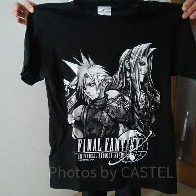 USJ×ファイナルファンタジーのTシャツ（2018年）| キャステル