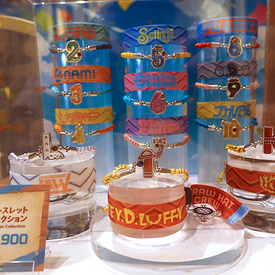 USJ×ワンピースコラボグッズ：ブレスレットコレクション