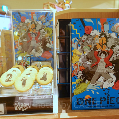  USJ×ワンピースコラボグッズ：プリントクッキー缶