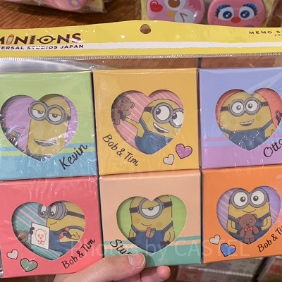 USJ2023/ミニオンのメモセット