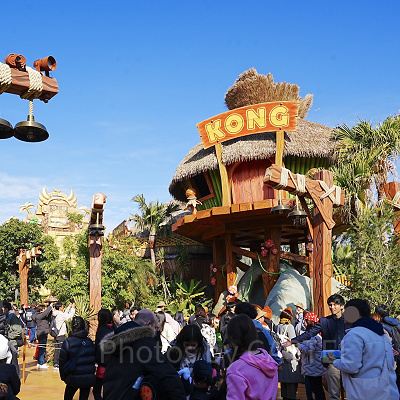 USJのドンキーコングエリア