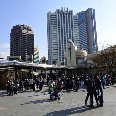 USJ／入場ゲート（2023年10月）