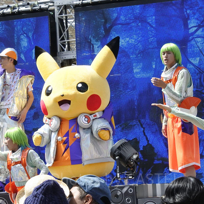 現在のUSJではポケモンが活躍中