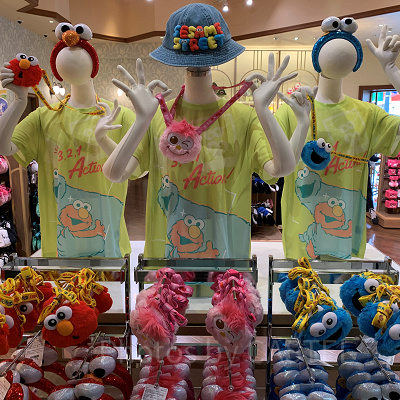 USJ/セサミストリートコーデ