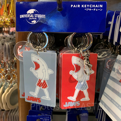 USJ/サメ人間のペアキーチェーン