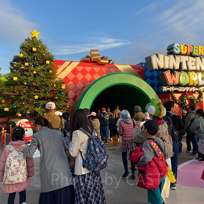 USJ／スーパーニンテンドーワールドの入口