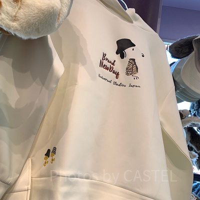 スヌーピーのフード付きパーカー