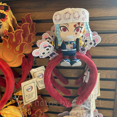 宇髄天元マスコットカチューシャ(USJ×鬼滅の刃 刀鍛冶の里編&柱稽古編グッズ)