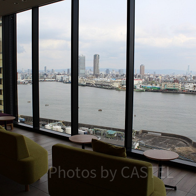 スパ休憩所からの眺め