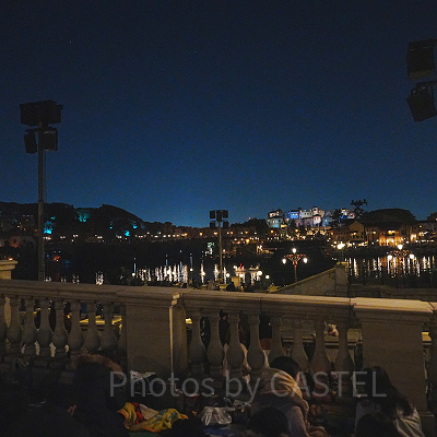 ポンテべッキオのアメリカンウォーターフロント側からの景色