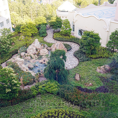 ローズコートサイドの客室からの景色