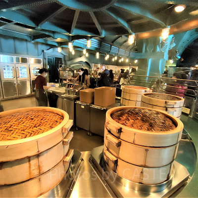 ヴォルケイニア・レストラン：内装