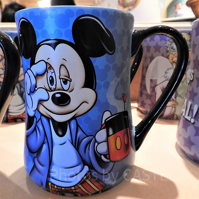 寝起きのミッキー