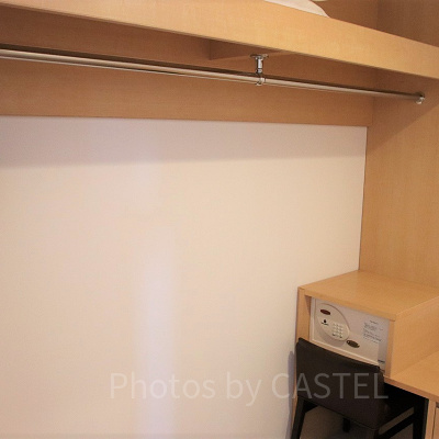 プレミアビュースイートのウォークインクローゼット