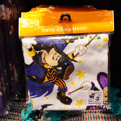 ウォッシュタオル（2022年ディズニーハロウィングッズ）