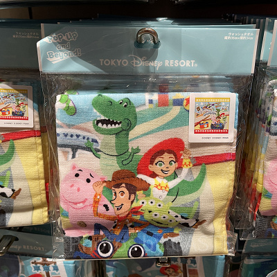 ウォッシュタオル（トイ・ストーリー×東京ディズニーリゾート