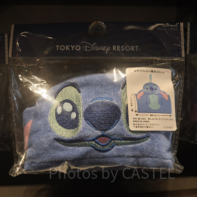 ウォッシュタオル(スティッチ自由気ままグッズ)