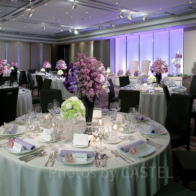 披露宴会場「クリスタルホール」