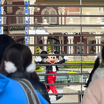 ウェルカムグリーティングではミッキーに会える！