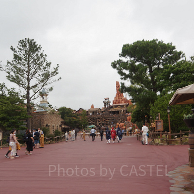 ディズニーランドの各エリアの混雑状況は？