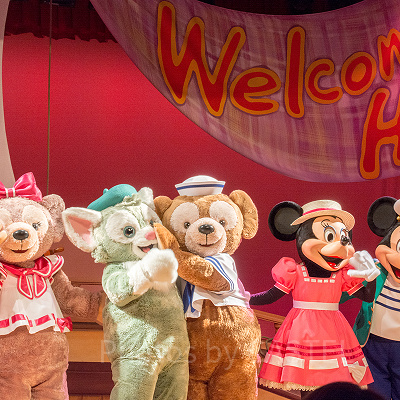 ダッフィーはどこで見られる？