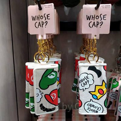 総柄キーケース