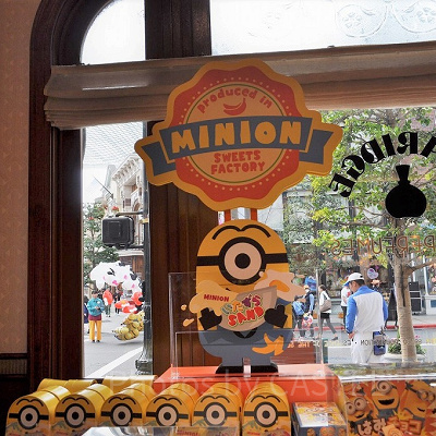 カリフォルニアコンフェクショナリーの窓／USJ