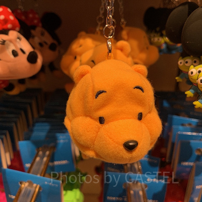 くまのプーさんのファンキャップキーチェーン