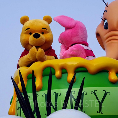 くまのぷーさんのフロート