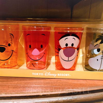 くまのプーさんグッズ：タンブラー4個