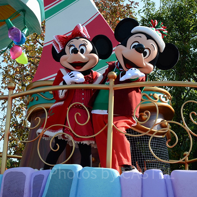 冬のディズニーペアルック