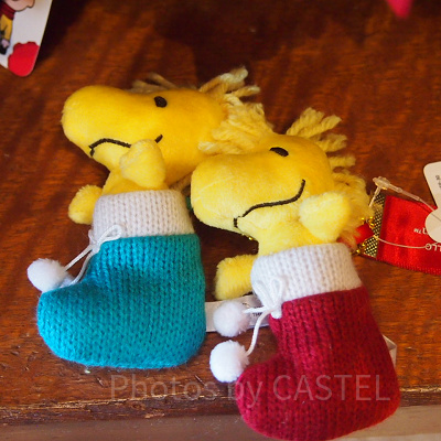 ウッドストックのぬいぐるみキーチェーン