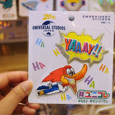 USJ ウッディウッドペッカーキャップ&キーチェーン&刺繍ワッペンシールセット USJ ウッディウッドペッカーキャップ&キーチェーン&刺繍ワッペン