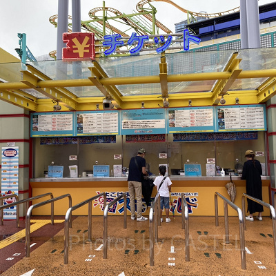 よこはまコスモワールドのチケット売り場